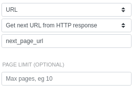 The final result: the Cat Facts API is now fully configured for URL-based pagination.